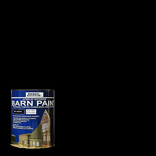 Barn Paint Water Based - Black 20 Litres