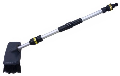 Veropa Super Auto Brush - Spazzolone per Auto con Manico telescopico (40-80 cm) e Attacco per Acqua