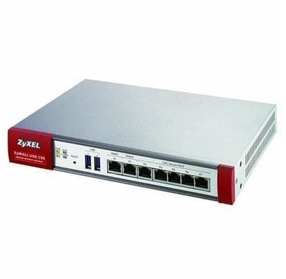 ZyXEL ZyWALL USG 100 Security Appliance – 1 x 10/100/1000Base-T DMZ 4 x 10/100/1000Base-T LAN 2 x 10/100/1000Base-T WAN – 1 x PC Card