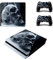 Happyit PS4 Slim Skin Sticker Autocollant Protecteur de Peau de décalque de Vinyle pour Sony Playstation 4 Slim Console + 2 Peaux de contrôleur (C) (C6)