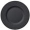 Villeroy & Boch – Manufacture Rock Frühstücksteller 22 Cm, Spülmaschinenfest, Mikrowellensicher, Kuchenteller Schwarz, Teller, Kaffeegeschirr, Geschirr Schwarz, Matt, Schieferoptik, Premium Porzellan