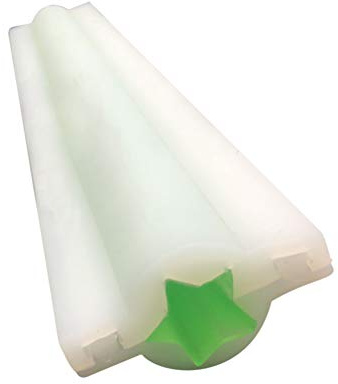Moule en silicone en forme d'étoile, pour fabrication de savons, bougies, chocolats, gâteaux, mousse, pain (étoile)