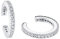 Amor Earcuff 925 Sterling Silber Damen Ohrschmuck, mit Zirkonia synth., 1 cm, Silber, Kommt in Schmuck Geschenk Box, 2028685