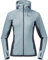 Bergans Cecilie Wool Hood Jacket - Misty Forest/Orion Blue - M