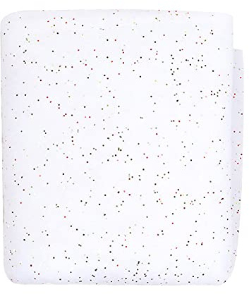 ikasus Weihnachten Glitzer Schneedecke,92cm x 92cm Künstliche Schneematte,Gefälschte Schnee Deko,Wunderland Schneeteppich aus Filz Dicke Indoor,für Weihnachtsbaum Hintergrund Party Winter Dekor
