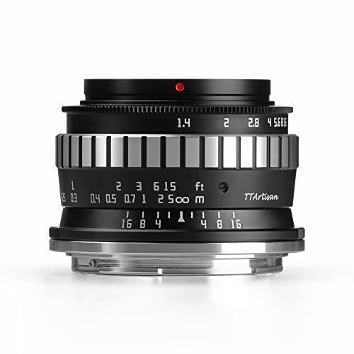 TTARTISAN 23 mm F1.4 obiettivo per fotocamera APS-C messa a fuoco manuale grandangolare obiettivo primario portatile per Nikon Z mount adatto per ritratti e istantanee di strada