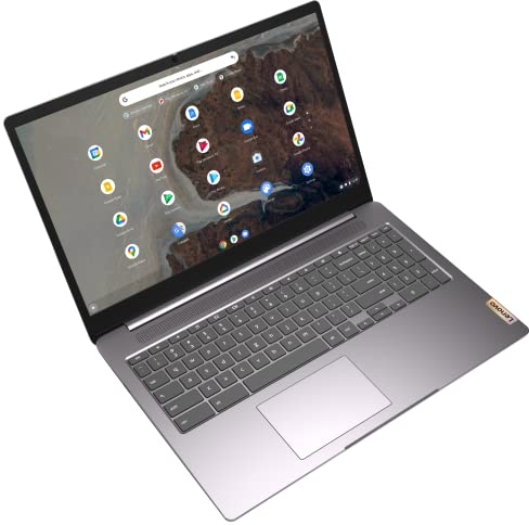 Lenovo IdeaPad 3 Chromebook Gen 6 - Computer portatile 15,6 FullHD (Intel Celeron N4500, 8 GB di RAM, 128 GB eMMC, Intel UHD Graphics, Chrome OS) Artico, Grigio