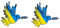 Friedenstaube Aufkleber Auto, 2 Stücke Ukraine Flagge Aufkleber Friedenstaube Autoaufkleber Peace Frieden in Ukraine Peace Sticker UV-Schutz Gelb Blau Autoaufkleber für Auto Wohnmobil,9cmx10cm