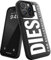 Diesel Custodia progettata per iPhone 14 Pro, design bianco e nero da 6,1 pollici, protezione antiurto contro le cadute, compatibile con ricarica wireless, bordi rialzati