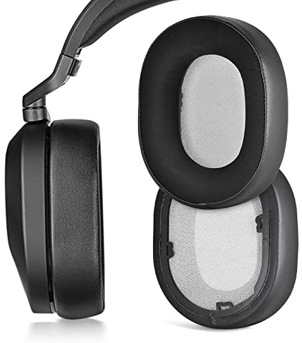 XBERSTAR Ersatz-Ohrpolster für Corsair HS55 HS55 PRO HS65 Gaming-Headset (Schwarz, PU-Leder, Sportstoff, für Headphones)