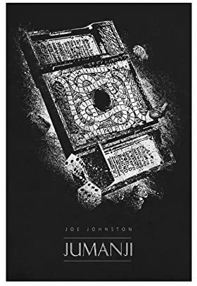 KOURT Jumanji-Poster, klassisches Film, Leinwand, Poster, Wandkunst, Dekoration, Bild, Gemälde für Wohnzimmer, Schlafzimmer, Dekoration, Rahmen: 40 x 60 cm
