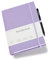 Semikolon 370078 Reisetagebuch Grand Voyage - 14 x 19,2 cm 304 Seiten - 2 Lesezeichen Weltkarte - lilac silk lila