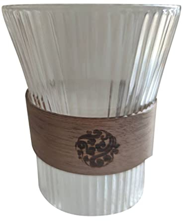 STOBOK 1 Pc Taza De Café Vasos De Whisky Vasos De Cata De Whisky Tazas De Leche De Vidrio Tazas De Vino De Cristal Taza De Cóctel Antiguo Juego De Vino Vidrio