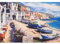 MISITU Mini Jigsaw Puzzle 1000 Pieces for Adults and Children - Seaside Village - Difficult Challenging Small Jigsaw Puzzle for Adults 15 x 10.2 Inch