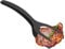 Vacclo 2-in-1 Grip and Flip Spatula Tongs - Essential Cooking Tool for Flipping Eggs, Fish, Steak Make Pancakes, French Toast, Omelets Easy Design Frying, Grilling, (Black) (CX-191273)