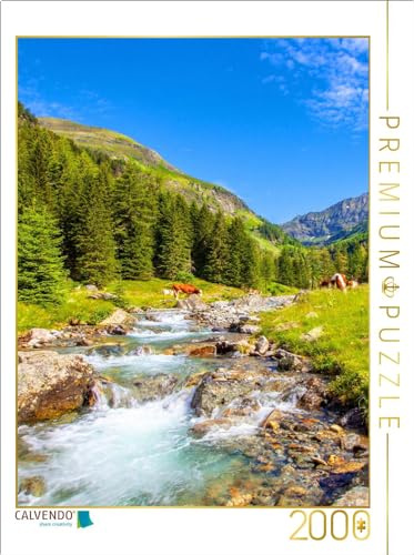 Puzzle · Der Göriachbach im schönen Almgebiet | im sonnigen Lungau · 2000 Teile · Lege-Größe 90 × 67 cm · CALVENDO Puzzle
