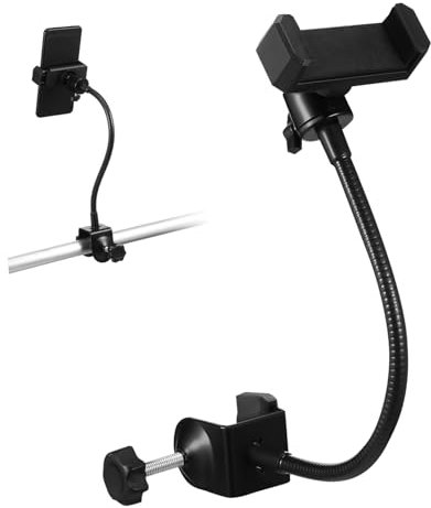 ULDIGI Flexible Microphone Clamp Phone Holder Multi-functional Stand Mount for Filming Live Performance
