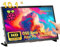 wisecoco Touchscreen LCD da 10,1 pollici per Raspberry Pi Monitor Portatile IPS 1024 * 600 Nessun cavo necessario doppio altoparlante con OSD HDMI Touch Display per RPi 5 4 3 2 Zero B + Windows senza