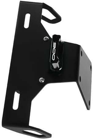 MAKUTU License protector Bracket For KAWASAKI Z900SE Z900 SE 2017-2023 2022 2021 2020 2019 2018 License Holder Motorcycle Fender Eliminator Tail Number Plate Bracket(Black- Silver)
