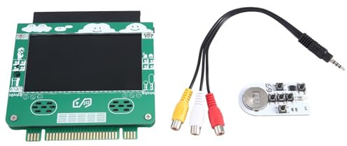 Wouueso FüR SFC/SNES-Bildschirm, Spielkarte, Mini-Monitor für Super Family Computer Retro Game Part (4,3)