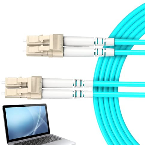 demaxiyad Cavo ottico digitale - Cavo di rete in fibra ottica,Adattatore multifunzione a bassa perdita 10Gbps per apparecchiature domestiche, connessioni Internet professionali e servizi di Streaming