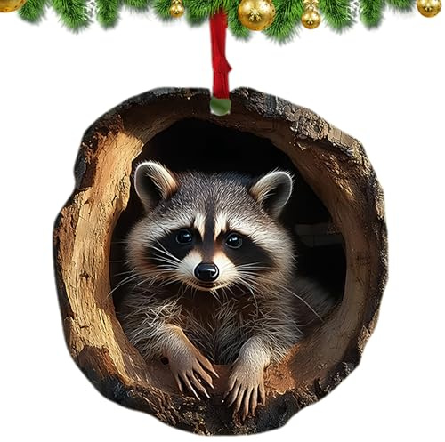 Weihnachten Acryl Tier Decor, Realistische Tier-Wanddekoration