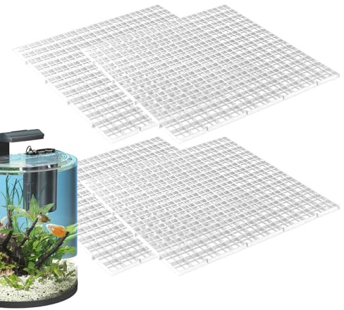 Aquarium-Deckel – Multifunktions-Abdeckung Im 4er-Set | Aquariumdeckel Ideal Für Die Haltung Von Fischen Und Schildkröten, Frei Zuschneidbares Und Kombinierbares Design, Vielseitige Ausführung Als Fil
