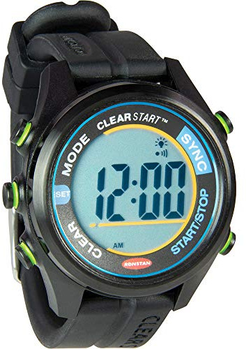 SupplyMount RF4054A - Aftermarket Replacement Clearstart 40mm Sailing Watch- Black Compatible with Ronstan