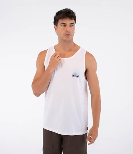 Hurley Herren Tank Top Men - Printing Press Surfwar T-Shirt
