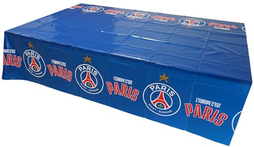 PSG Kunststoff-Tischdecke, offizielle Kollektion Paris Saint Germain, 130 x 180 cm