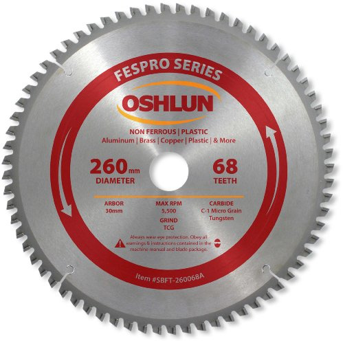 Oshlun Fespro General Purpose ATB Lame de scie avec 30 mm Tonnelle pour Festool Kapex KS 120, SBFT-260068A