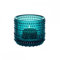 Iittala Kastehelmi Windlicht/Teelicht Ø6,4cm, seeblau H x Ø 6,4x6,4cm