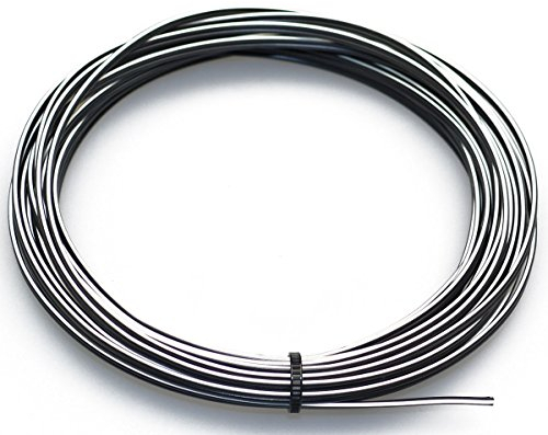 (0,75m) 10m Ringware Fahrradkabel Lichtkabel Doppelkabel, Nennquerschnitt 2x0,40mm²