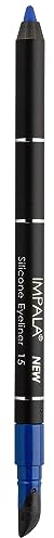 Impala - Wasserfester Gel-Eyeliner mit Silikon | Definierte Linie oder Verschwommener Effekt | Cremig Weiche Textur | Intensive, Lang Haltende und Wasserfeste Farbe | 15 Marineblau