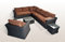 PolyRattan - DEUTSCHE Marke - EIGNENE Produktion - 8 Jahre GARANTIE auf UV Besträndigkeit Ragnarök Lounge Gartenmöbel Polster Braun Rattan SCHWARZ Aluminium Rostfrei