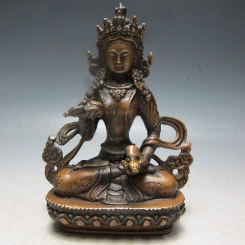 YUNHAO Tibetische Buddhismus-Statue, Buddhismus, Bodhisattva, Vajrasattva, Bronze-Statue