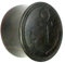 CHICNET Flesh Plug Ebenholz Anker Seil Ring Double Flared Lobe Dehner schwarz Gravur dunkel braun Expander| Unisex Piercing Damen Herren Meer | Organic Holz Ohrring Ohrstecker 10 mm
