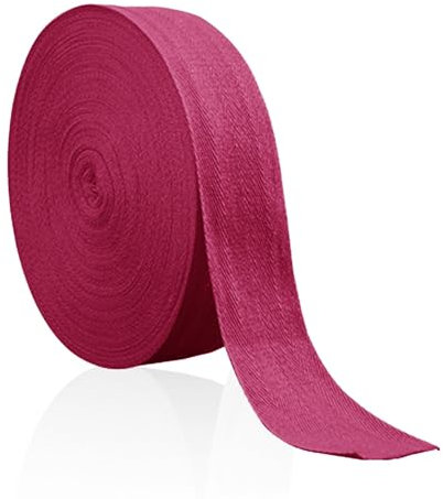 Baumwoll Schrägband 25mm 45m Weiß/Schwarz/Natur Weiß/Rot/Lila Einfassband Baumwolle Nahtband Natur Baumwollschrägband mit Fischgrätenstich für Wimpelkette Schneidern Schürze Craft Nähen