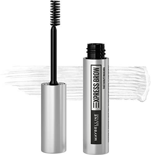 Maybelline Brow Fast Sculpt, Shapes Eyebrows, Eyebrow Mascara Makeup, Clear, 0.09 Fl. Oz.