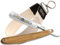 Rasiermesser Set aus Solingen Made in Germany mit Holzgriff Rasier-Set mit Rasiermesser und Streichriemen von InstrumenteNRW mit Sitz in Deutschland