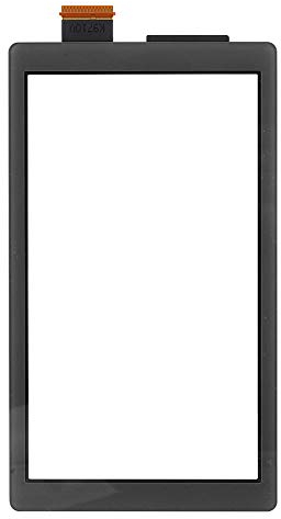 ASHATA Ersatzteile Zubehör Sets Bildschirmanzeige für SWITCH LITE Gamepad Controller, Hochwertiges ABS Touchscreen Spielgerätezubehör für SWITCH LITE(Schwarz)