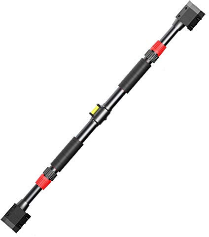 Klimmzugstangen Hua Heimfitness-Klimmzugstange Reck, Stahl-Pull-up Bar, Stanzfreie Teleskopstange, Krafttrainingsgeräte Für Männer Und Frauen, Last 400 Kg, 3 Größen (Size : 73-98cm)