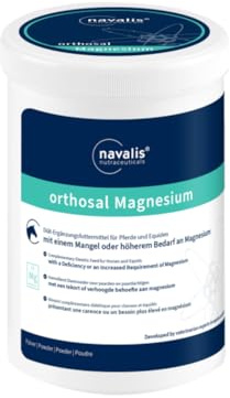 Navalis orthosal Magnesium Horse | 1 kg | Diät-Ergänzungsfuttermittel für Pferde | Mit Magnesiumkomplex