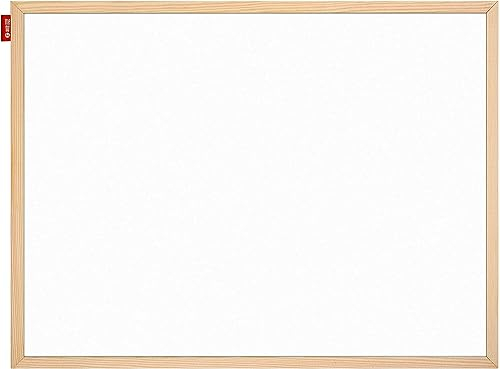 Memobe - Magnettafel Groß 60x40 cm - Whiteboard Magnetisch - Pinnwand Magnetisch mit Holzrahmen - Magnetwand Kinderzimmer, Büro Organizer, Schule Zubehör - Magnet Tafel Kinder zum Beschriften
