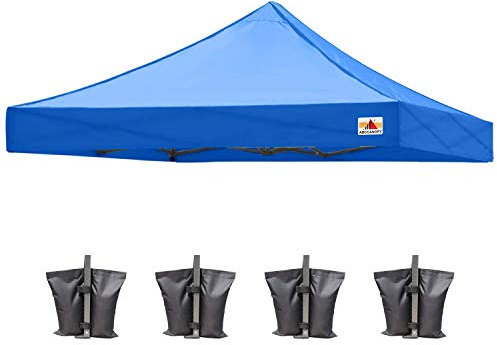 ABCCANOPY Tapa de Repuesto para toldo desplegable de 8 x 8, Color Azul