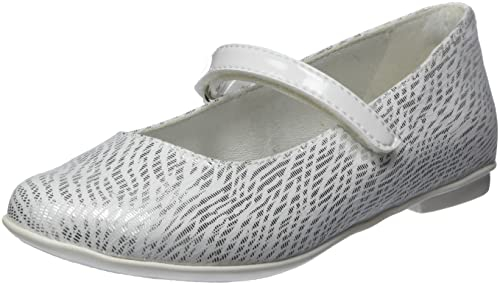 Primigi PFR 19226, Scarpa Mary Jane, Bianco, 30 EU
