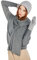 NEO B - CASHMERE | Mütze | Gerippt | 100% Kaschmir | Cardiff-Garn | Unisex | Hergestellt in Italien (Hellgrau)