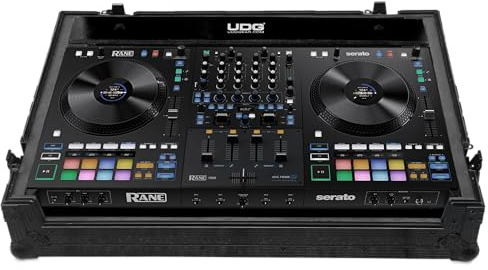 UDG Ultimate Flight Case Rane Performer Four Plus Wheels, Black (U91082BL) | Transport Rane Performer Four safely to every gig; Ultimate Flightcase with premium professional protection