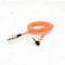 3 5mm jack audio cable 3.5 Jack AUX Audio Cable 3.5MM Male to Male Cable For Phone Car Speaker MP4 Headphone 1.8M Jack 3.5 Spring Audio Cables Audio jack cable (Color : Orange AUX Cable, Size : 1.8m
