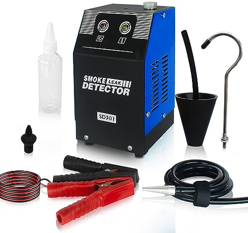 pakowin Machine à Fumée EVAP, Détecteur Test Fuite De Système Carburant Voiture 12V, Jaune